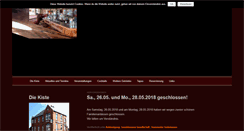 Desktop Screenshot of die-kiste.info